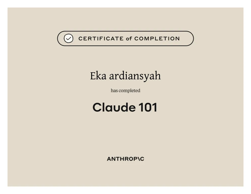 Claude 101
